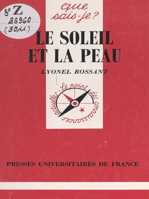 cover image of Le soleil et la peau